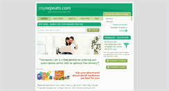 Desktop Screenshot of myrepeats.com